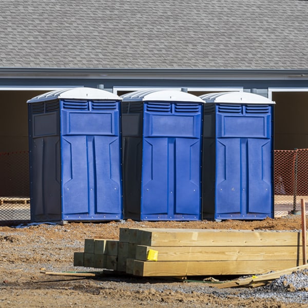 are there any options for portable shower rentals along with the porta potties in Clever